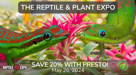 Reptile and Plant Expo poster