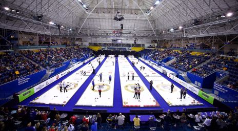 Grand Slam of Curling at a curling rink