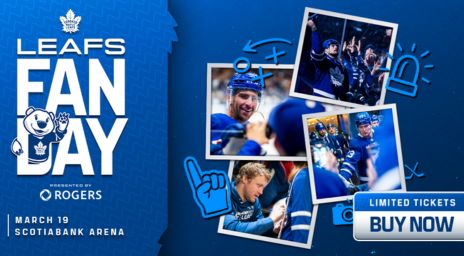 Image promotionnelle de la Journée des fans des Maple Leafs de Toronto