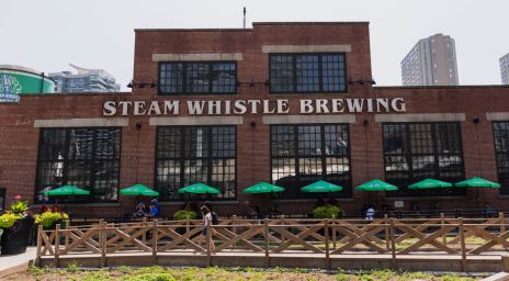  Steam Whistle Brewing building